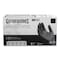 Gloveworks By Ammex Disposable Gloves, 6 mil Palm, Nitrile, Powder-Free, S, 1000 PK, Black GWBEN42100 - alternate 1